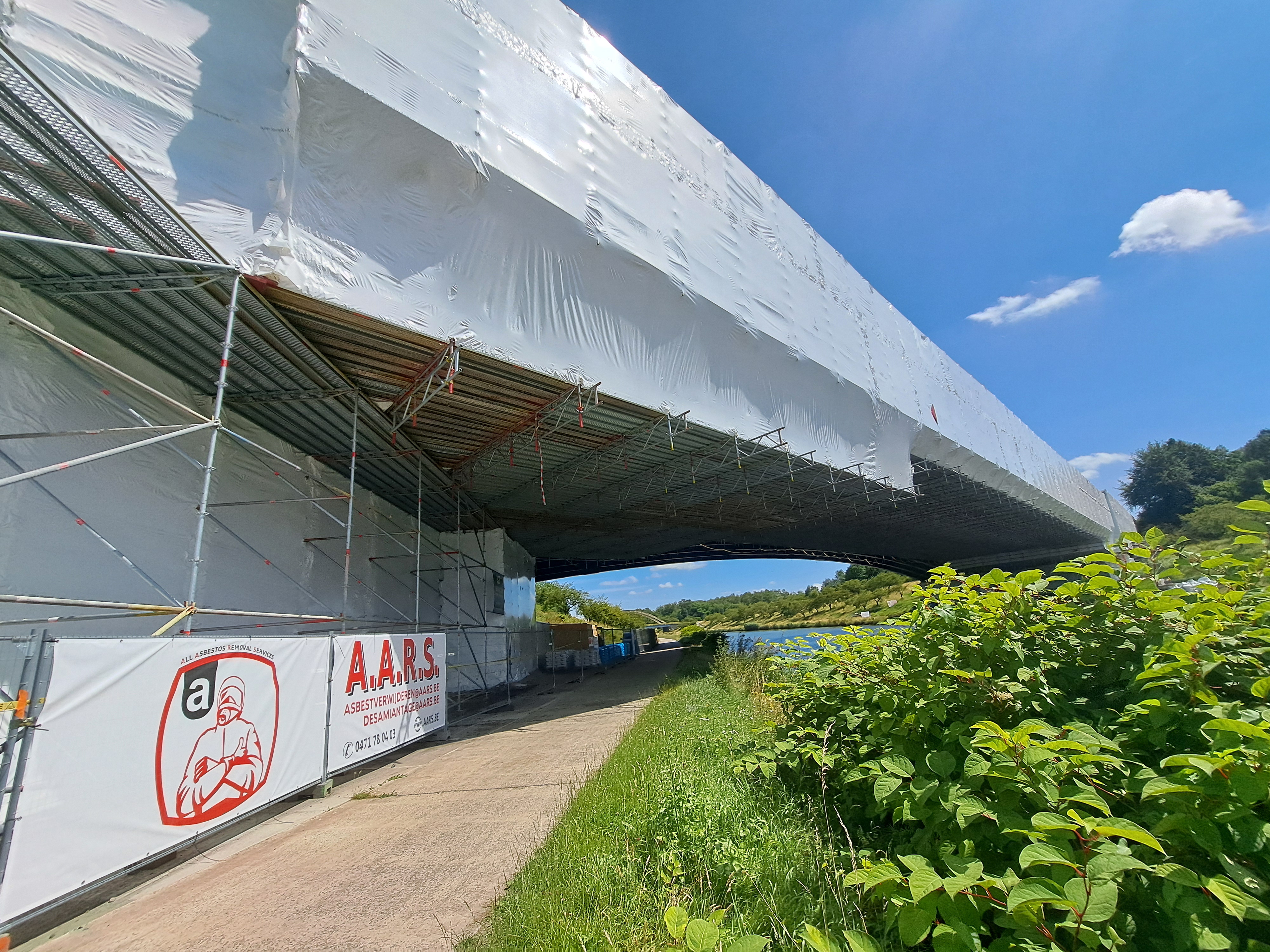 Asbestverwijdering La Louvière - Pont 45